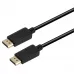 PcCom Essential Cable DisplayPort 1.2 Macho/Macho 4K 1.8m Negro