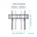 Soporte de pared para TV EDENWOOD F2 fijo de 32