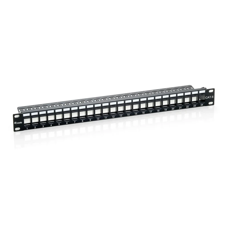 Equip 769224 Patch Panel 24 Puertos Cat 6 1U 19 