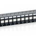 Equip 769224 Patch Panel 24 Puertos Cat 6 1U 19 