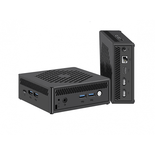 Mini PC - LEOTEC Gemini Mini PC, Intel Celeron N4000, 8 GB RAM, 128 GB SSD, UHD 600, Windows 11 Home, Negro