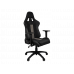 Silla gaming - Corsair TC100 Relaxed, Transpirable, Reposabrazos 2D, Inclinación 160°, Negro y gris