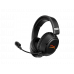 Auriculares gaming - HyperX Cloud Flight 2, Autonomía 150h, Diadema, Con micrófono, Negro