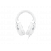 Auriculares gaming - HyperX Cloud III, 53 mm, Micrófono con cancelación de ruido, Audio DTS, Metálicos, Compatibles PC/Consolas/Móvil, Blanco
