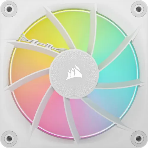 Corsair PWM iCUE LINK LX120 RGB Expansión de Ventilador Único 120 mm Blanco