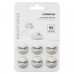 Bluelounge Cabledrop Pack 6 Organizador de Cables Blanco