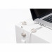 Bluelounge Cabledrop Pack 6 Organizador de Cables Blanco