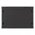 Armario Rack Lanberg WF03-5306-10B 6U 60 kg cierre frontal puerta cristal desmontado